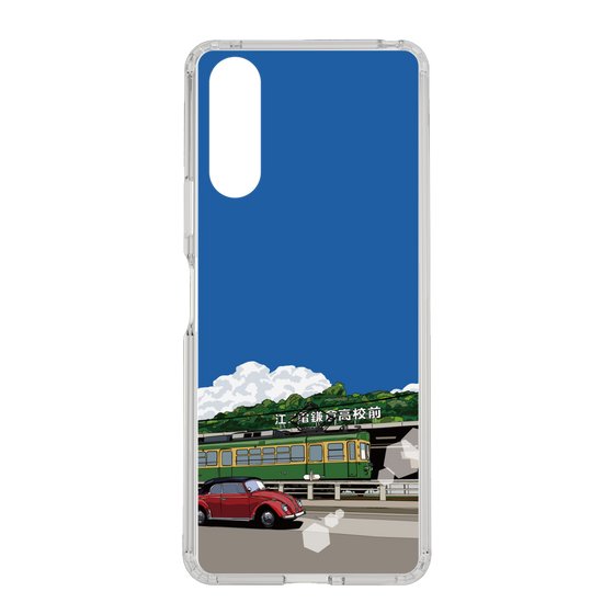 Slim Protection Case［ Studio Alec Shonan Story - In Front of Kamakura High School Station (Enoden) ］