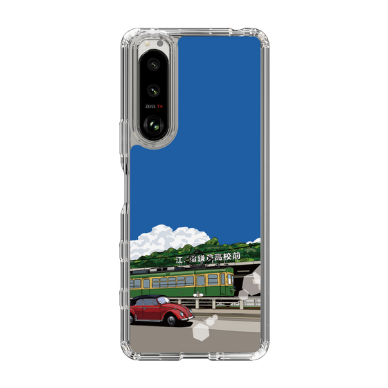 Slim Protection Case［ Studio Alec Shonan Story - In Front of Kamakura High School Station (Enoden) ］