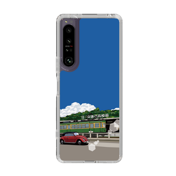 Slim Protection Case［ Studio Alec Shonan Story - In Front of Kamakura High School Station (Enoden) ］