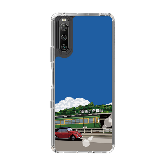 Slim Protection Case［ Studio Alec Shonan Story - In Front of Kamakura High School Station (Enoden) ］