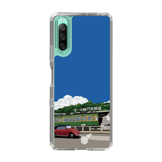 Slim Protection Case［ Studio Alec Shonan Story - In Front of Kamakura High School Station (Enoden) ］