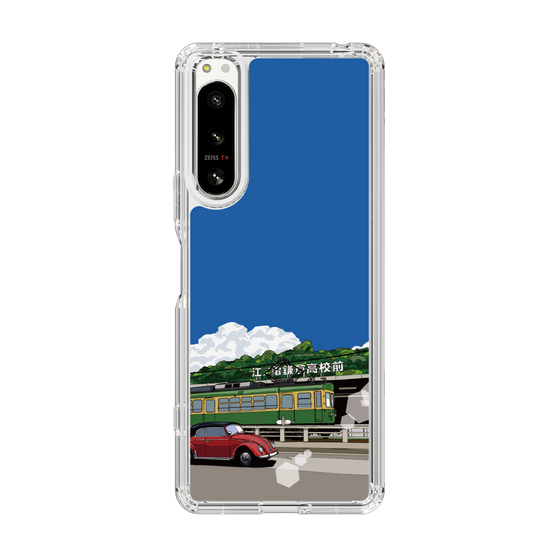 Slim Protection Case［ Studio Alec Shonan Story - In Front of Kamakura High School Station (Enoden) ］