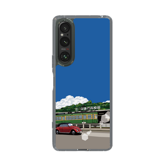 Slim Protection Case［ Studio Alec Shonan Story - In Front of Kamakura High School Station (Enoden) ］