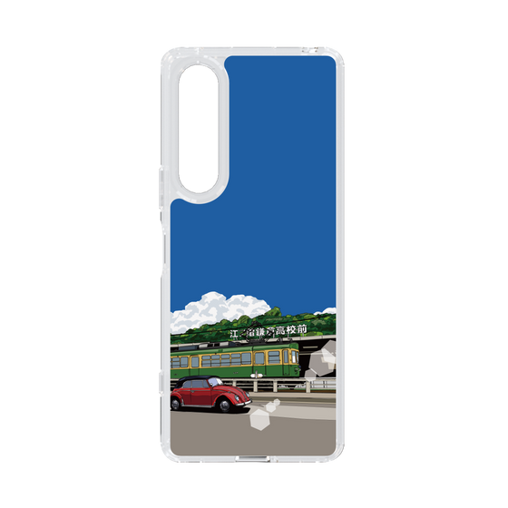 Slim Protection Case［ Studio Alec Shonan Story - In Front of Kamakura High School Station (Enoden) ］