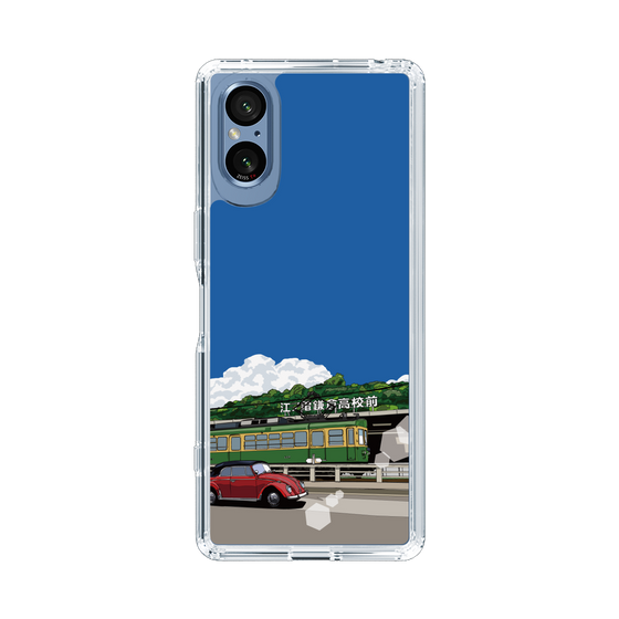 Slim Protection Case［ Studio Alec Shonan Story - In Front of Kamakura High School Station (Enoden) ］