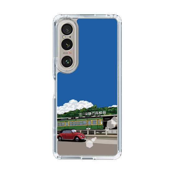 Slim Protection Case［ Studio Alec Shonan Story - In Front of Kamakura High School Station (Enoden) ］