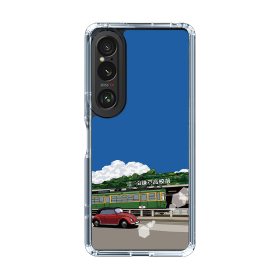 Slim Protection Case［ Studio Alec Shonan Story - In Front of Kamakura High School Station (Enoden) ］