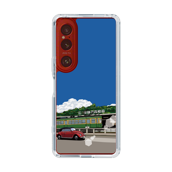 Slim Protection Case［ Studio Alec Shonan Story - In Front of Kamakura High School Station (Enoden) ］