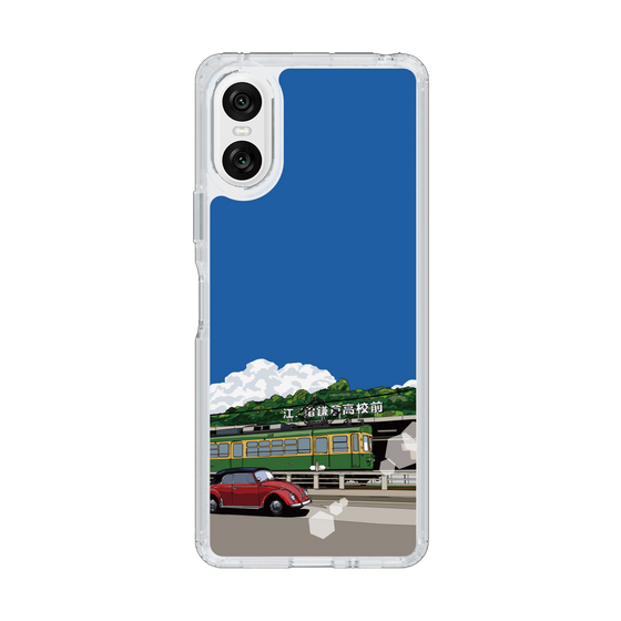 Slim Protection Case［ Studio Alec Shonan Story - In Front of Kamakura High School Station (Enoden) ］