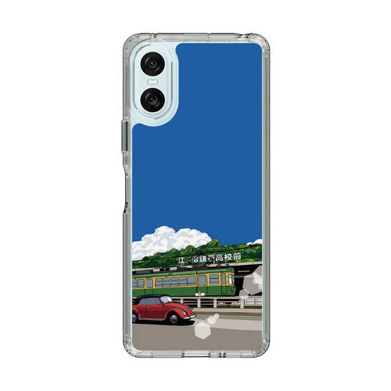 Slim Protection Case［ Studio Alec Shonan Story - In Front of Kamakura High School Station (Enoden) ］