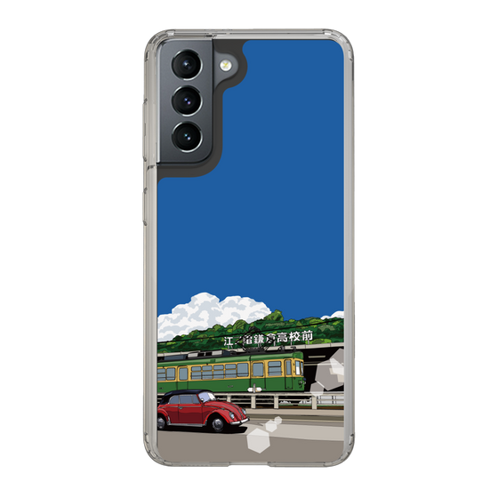Slim Protection Case［ Studio Alec Shonan Story - In Front of Kamakura High School Station (Enoden) ］
