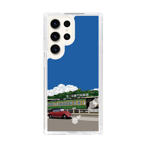 Slim Protection Case［ Studio Alec Shonan Story - In Front of Kamakura High School Station (Enoden) ］