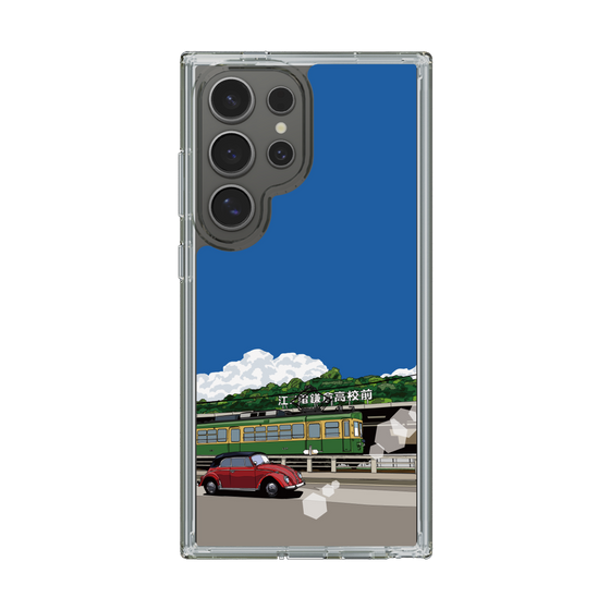 Slim Protection Case［ Studio Alec Shonan Story - In Front of Kamakura High School Station (Enoden) ］