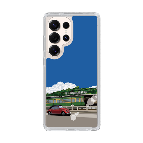 Slim Protection Case［ Studio Alec Shonan Story - In Front of Kamakura High School Station (Enoden) ］