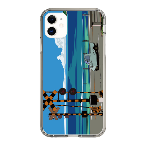Slim Protection Case［ Studio Alec Shonan Story - Three-Wheeled Vehicle and Horizon ］