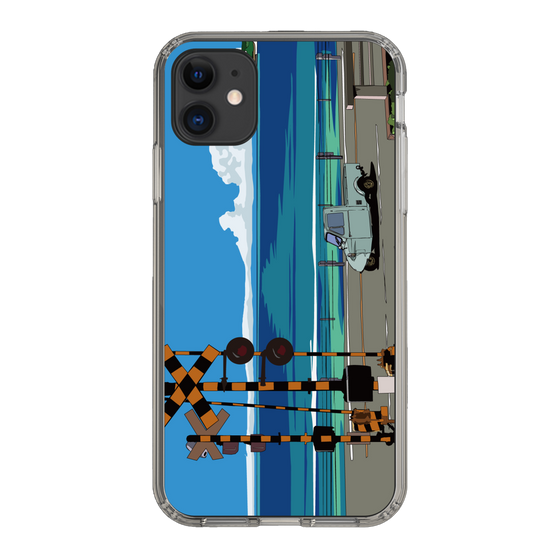 Slim Protection Case［ Studio Alec Shonan Story - Three-Wheeled Vehicle and Horizon ］