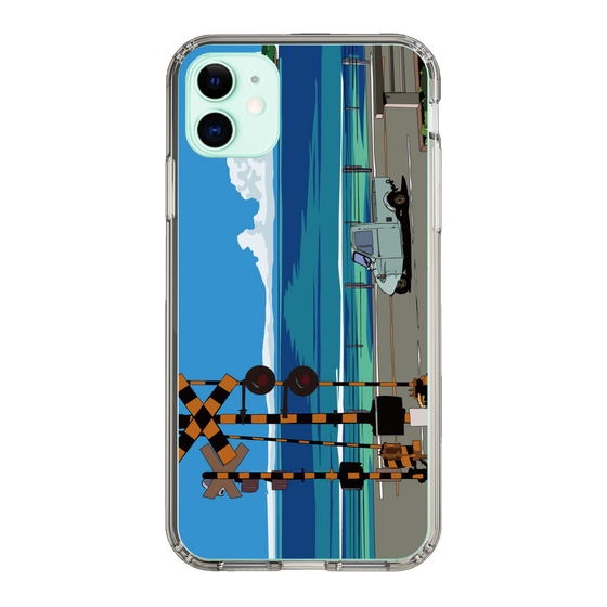 Slim Protection Case［ Studio Alec Shonan Story - Three-Wheeled Vehicle and Horizon ］