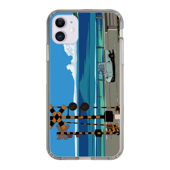 Slim Protection Case［ Studio Alec Shonan Story - Three-Wheeled Vehicle and Horizon ］