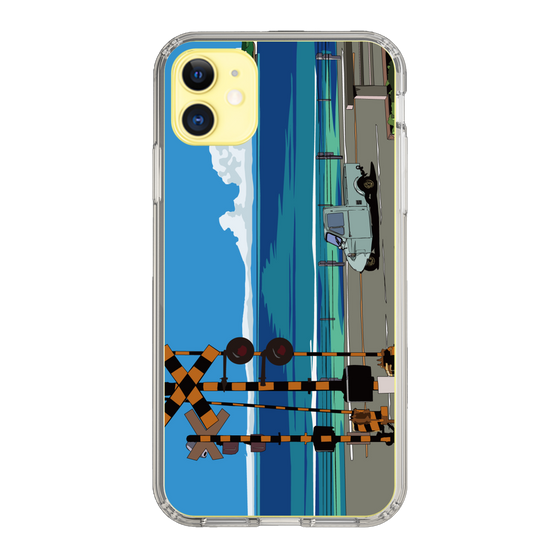 Slim Protection Case［ Studio Alec Shonan Story - Three-Wheeled Vehicle and Horizon ］