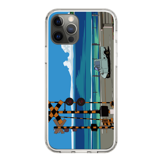 Slim Protection Case［ Studio Alec Shonan Story - Three-Wheeled Vehicle and Horizon ］