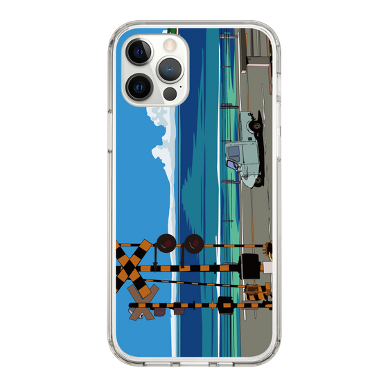 Slim Protection Case［ Studio Alec Shonan Story - Three-Wheeled Vehicle and Horizon ］