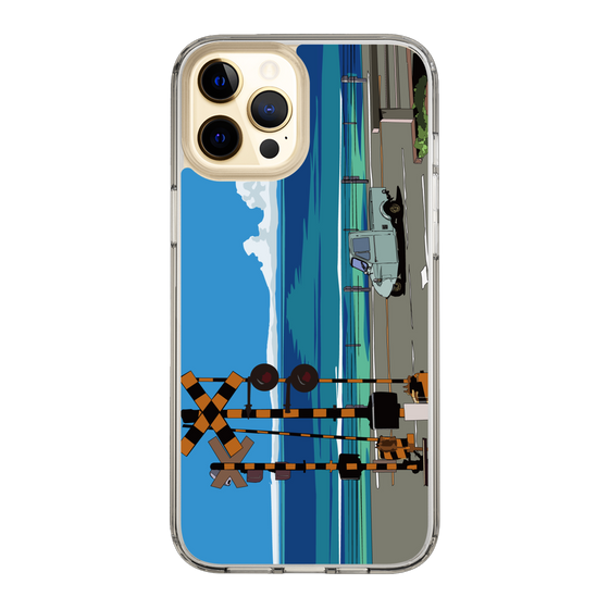 Slim Protection Case［ Studio Alec Shonan Story - Three-Wheeled Vehicle and Horizon ］