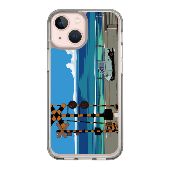 Slim Protection Case［ Studio Alec Shonan Story - Three-Wheeled Vehicle and Horizon ］