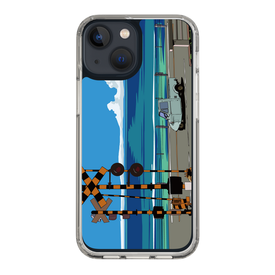 Slim Protection Case［ Studio Alec Shonan Story - Three-Wheeled Vehicle and Horizon ］