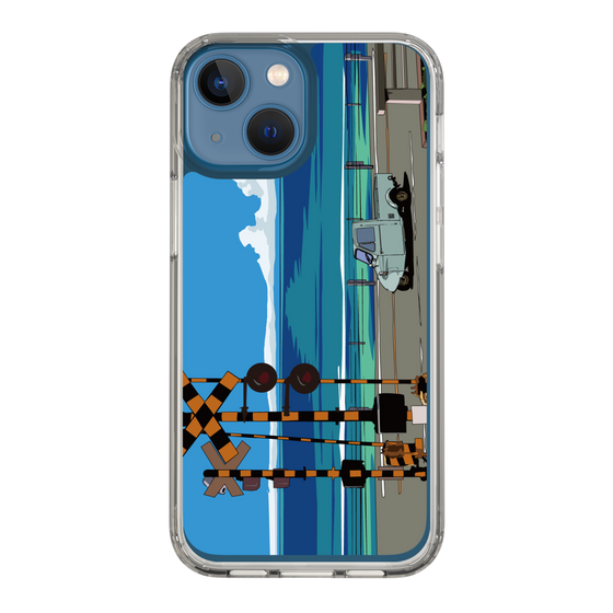 Slim Protection Case［ Studio Alec Shonan Story - Three-Wheeled Vehicle and Horizon ］