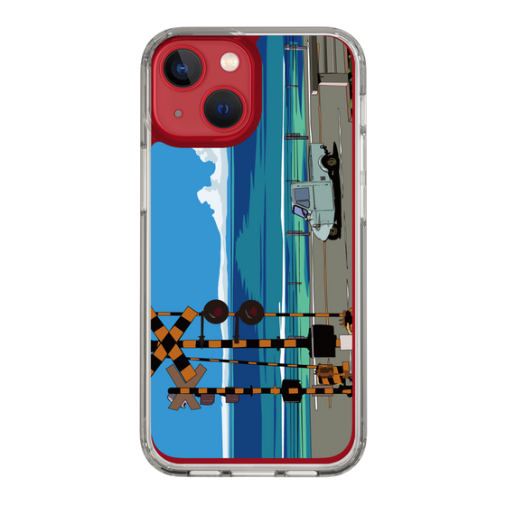 Slim Protection Case［ Studio Alec Shonan Story - Three-Wheeled Vehicle and Horizon ］