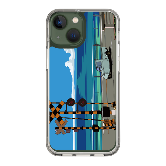 Slim Protection Case［ Studio Alec Shonan Story - Three-Wheeled Vehicle and Horizon ］