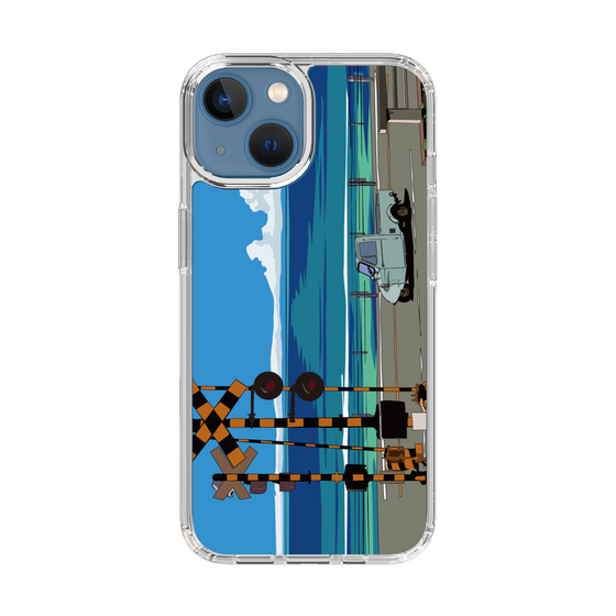 Slim Protection Case［ Studio Alec Shonan Story - Three-Wheeled Vehicle and Horizon ］