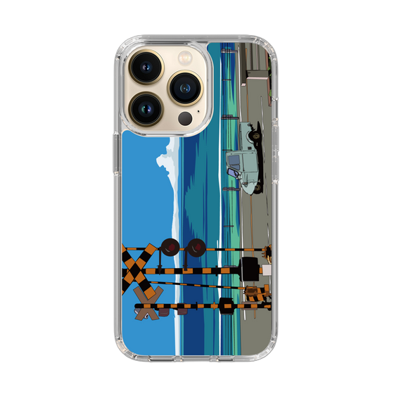 Slim Protection Case［ Studio Alec Shonan Story - Three-Wheeled Vehicle and Horizon ］