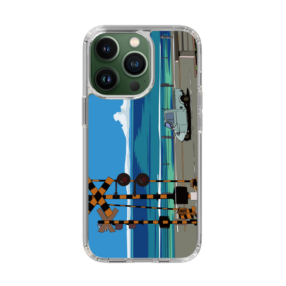 Slim Protection Case［ Studio Alec Shonan Story - Three-Wheeled Vehicle and Horizon ］