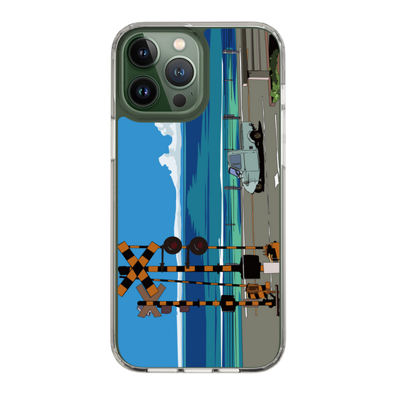 Slim Protection Case［ Studio Alec Shonan Story - Three-Wheeled Vehicle and Horizon ］