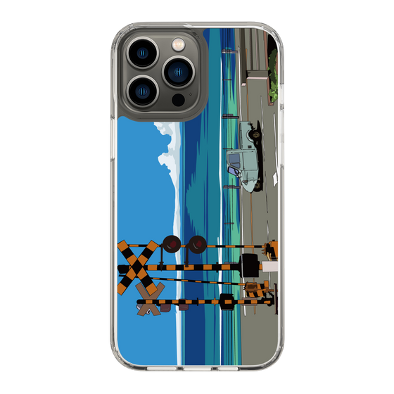 Slim Protection Case［ Studio Alec Shonan Story - Three-Wheeled Vehicle and Horizon ］