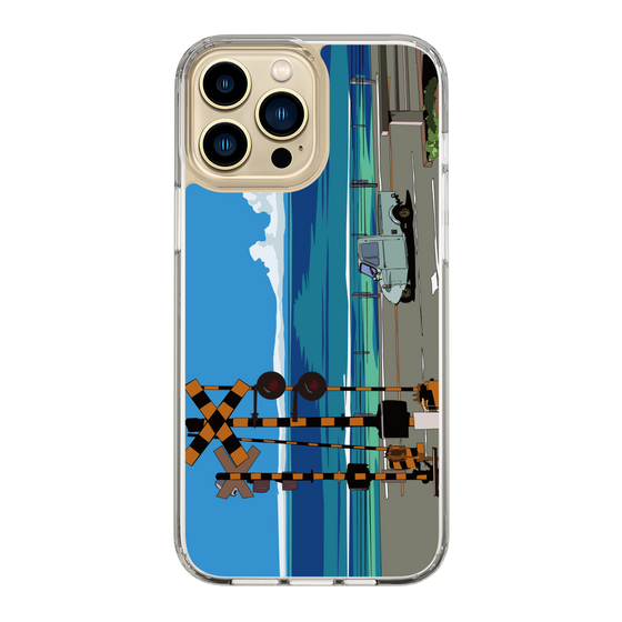 Slim Protection Case［ Studio Alec Shonan Story - Three-Wheeled Vehicle and Horizon ］