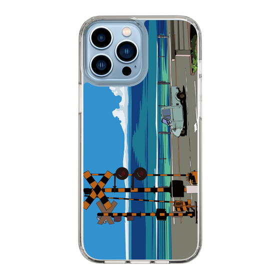 Slim Protection Case［ Studio Alec Shonan Story - Three-Wheeled Vehicle and Horizon ］