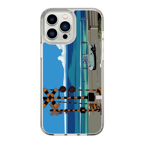 Slim Protection Case［ Studio Alec Shonan Story - Three-Wheeled Vehicle and Horizon ］
