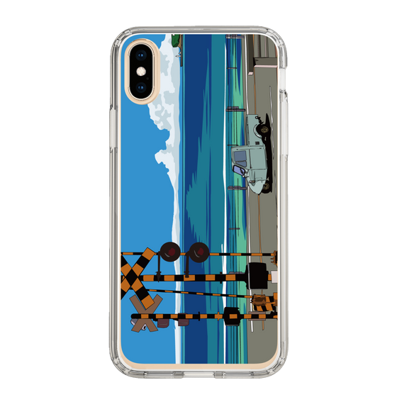 Slim Protection Case［ Studio Alec Shonan Story - Three-Wheeled Vehicle and Horizon ］