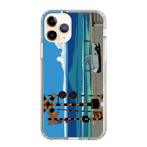 Slim Protection Case［ Studio Alec Shonan Story - Three-Wheeled Vehicle and Horizon ］