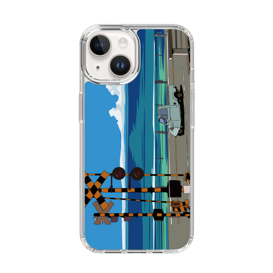 Slim Protection Case［ Studio Alec Shonan Story - Three-Wheeled Vehicle and Horizon ］