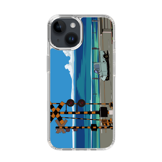 Slim Protection Case［ Studio Alec Shonan Story - Three-Wheeled Vehicle and Horizon ］