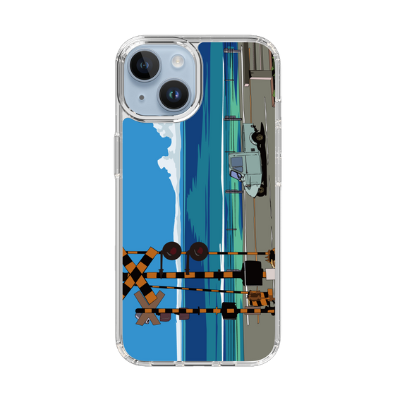 Slim Protection Case［ Studio Alec Shonan Story - Three-Wheeled Vehicle and Horizon ］