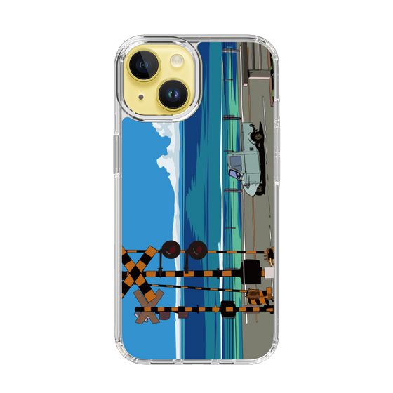 Slim Protection Case［ Studio Alec Shonan Story - Three-Wheeled Vehicle and Horizon ］