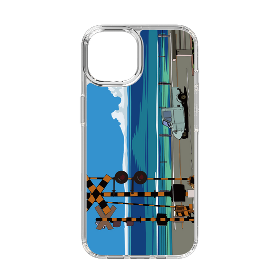 Slim Protection Case［ Studio Alec Shonan Story - Three-Wheeled Vehicle and Horizon ］