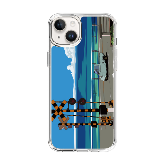 Slim Protection Case［ Studio Alec Shonan Story - Three-Wheeled Vehicle and Horizon ］