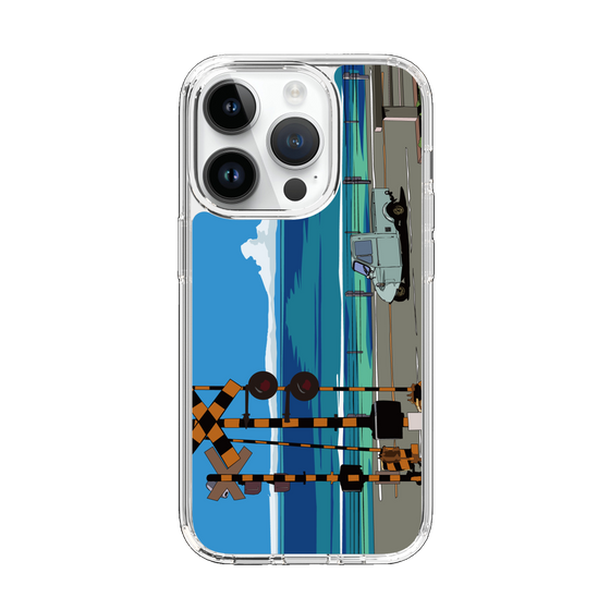 Slim Protection Case［ Studio Alec Shonan Story - Three-Wheeled Vehicle and Horizon ］