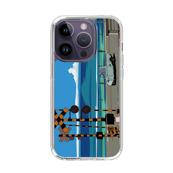 Slim Protection Case［ Studio Alec Shonan Story - Three-Wheeled Vehicle and Horizon ］