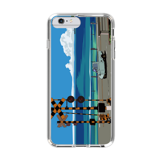 Slim Protection Case［ Studio Alec Shonan Story - Three-Wheeled Vehicle and Horizon ］